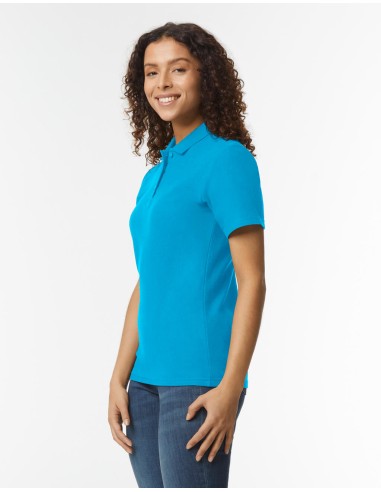 GIL-64800L-Softstyle® Womens Piqué Polo